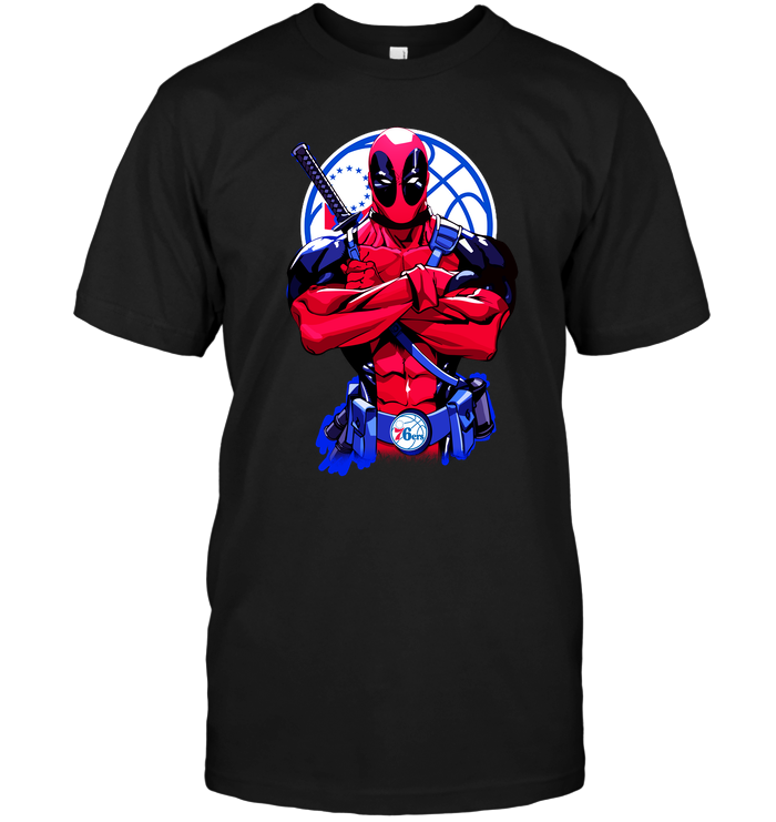 Philadelphia 76ers "deadpool" Crossover T-Shirt